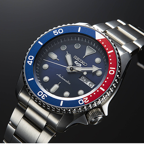 Montre Seiko 5 Sports SKX Series automatic - Bleu - SRPD53K1