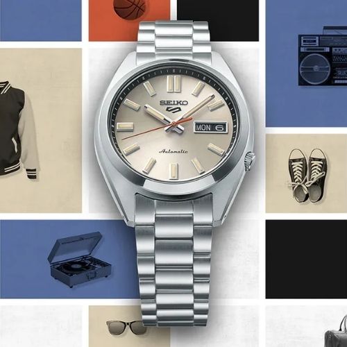 Montre Seiko 5 Sports SNXS Series - Beige - SRPK91K1