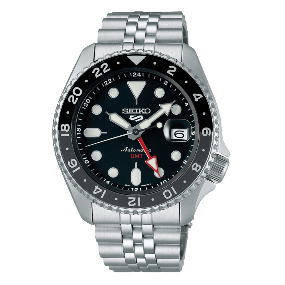Montre Seiko 5 GMT Sports SKX Series - Noir - SSK001K1