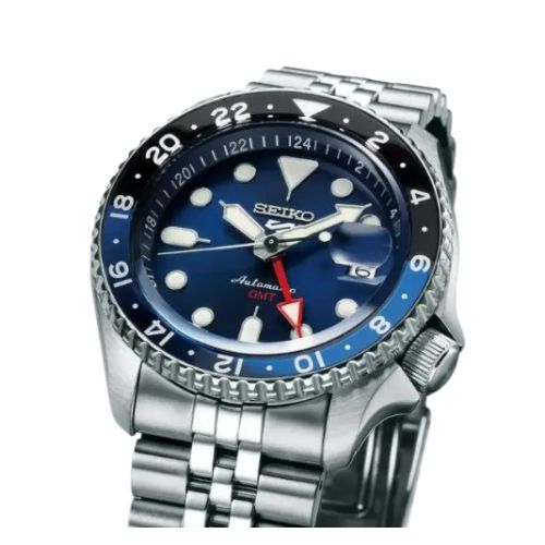 Montre Seiko 5 GMT Sports SKX Series - Blue Dial - SSK003K1